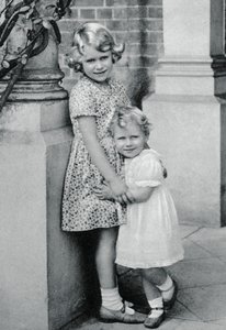 Erzsébet és Margaret Rose hercegnők, 1932, 1937 alkotó: Unbekannt
