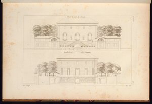 Print, Civil Architecture Collection ..., 1806–12 alkotó: Unbekannt