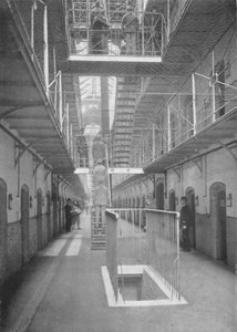 Foglyok vacsorázni, Wormwood Scrubs Prison, London, c1903 1903 alkotó: Unbekannt