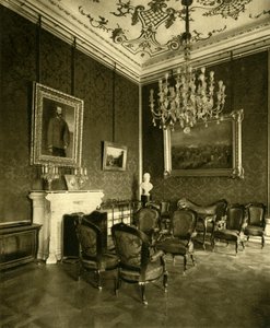 I. Ferenc József császár magánhivatala a Hofburgban, Bécs, Ausztria, 1935. alkotó: Unbekannt