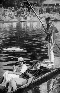 Punting a Temzén, 1922 alkotó: Unbekannt