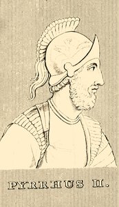 II. Pyrrhus, Kr.e. 242-237, 1830. alkotó: Unbekannt