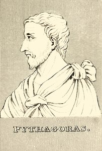 Pythagoras, i.e. 570-c 495, 1830. alkotó: Unbekannt