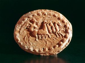 Quadriga, Kerkouane, Tunézia, Kr.e. 3. század alkotó: Unbekannt