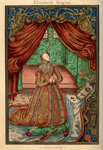 I. Erzsébet királynő imában, 1569, 1893 alkotó: Unbekannt