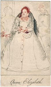 I. Erzsébet angol királynő, 1533-1603 alkotó: Unbekannt