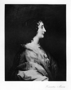Henrietta Mária királynő, Anglia, Skócia és Írország királynője, 1907 alkotó: Unbekannt