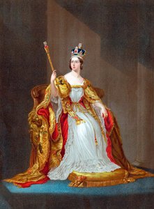 Viktória királynő 1819-1901, 1838 alkotó: Unbekannt