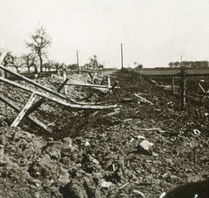 Vasút, Somme, Észak-Franciaország, 1914-c1918 alkotó: Unbekannt