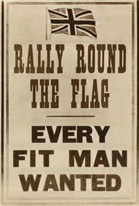 Rally Round the Flag: Every Fit Man Wanted, 1914, 1935. alkotó: Unbekannt