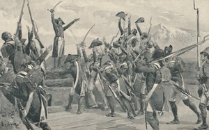 Rampons katonái, akik esküt tesznek, hogy soha nem adják meg magukat, 1796, 1896 alkotó: Unbekannt