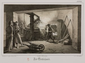 Nyersanyag-feldolgozás, Kohászati Öntöde, Németország, 1851 körül alkotó: Unbekannt