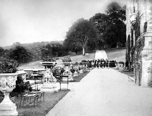 Hátsó kert, Flete, c1882 alkotó: Unbekannt