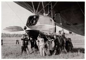 Hátsó gondola, Zeppelin LZ 127 Graf Zeppelin, 1933 alkotó: Unbekannt