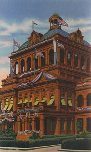 Red House, Port of Spain, Trinidad, B.W.I., 1940-es évek. alkotó: Unbekannt