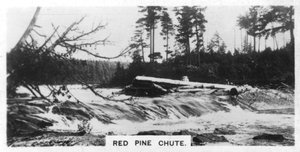 Red Pine Chute, Kanada, 1920-as évek alkotó: Unbekannt