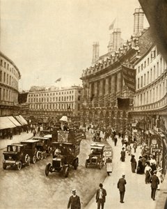 Regent Street, London, 1912, 1935. alkotó: Unbekannt