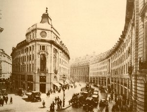 Újjáépített Regent Street, 1930. alkotó: Unbekannt