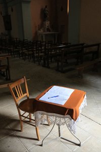 Regisztrálj egy templomba. alkotó: Unbekannt