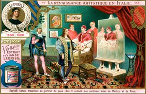 Reneszánsz művészet Olaszországban: Raphael, 1900 körül alkotó: Unbekannt