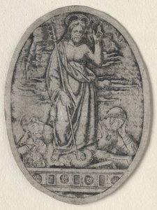 Krisztus feltámadása, 1400-as évek. alkotó: Unbekannt