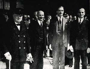 Visszatérés Amerikából Londonba, 1942. június 27., 1945. alkotó: Unbekannt
