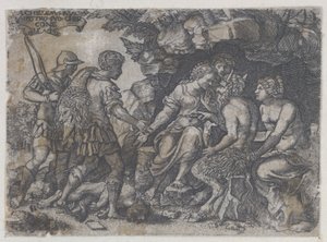 Thetis és Chiron fordított példánya, 1546. alkotó: Unbekannt