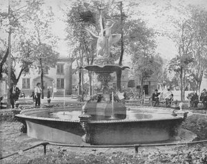 Rice Park, St. Paul, Minn., 1897. alkotó: Unbekannt