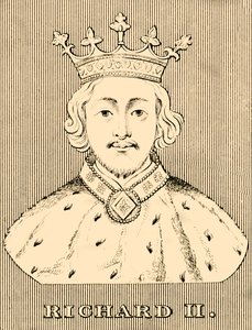 II. Richárd, 1367-1400, 1830. alkotó: Unbekannt