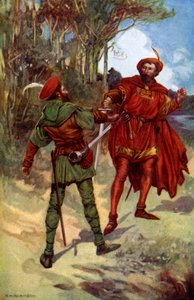 Richard I és Robin Hood, 1925 alkotó: Unbekannt