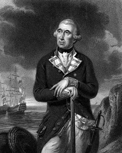 Richard Kempenfelt 1718-1782, svéd származású angol tengerésztiszt alkotó: Unbekannt