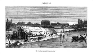 Paraguay folyó, Dél-Amerika, 19. század alkotó: Unbekannt