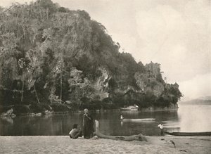 River Scene – The Second Defile, Bhamo közelében, 1900. alkotó: Unbekannt