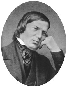 Robert Schumann 1810-1856 német zeneszerző, esztéta és befolyásos zenekritikus volt. alkotó: Unbekannt