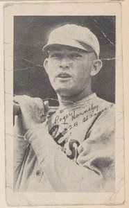 Rogers Hornsby, 2 B – St. Louis N., a W575-2 baseball kártyákból, kb. 1921-22. alkotó: Unbekannt