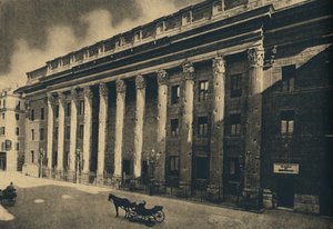 Róma – Piazza di Pietra, 1910 alkotó: Unbekannt