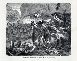 A rómaiak megalázkodtak a Caudium-hágóban, 1882 alkotó: Unbekannt