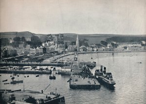 Rothesay - A leszállóhely és az esplanád, 1895 alkotó: Unbekannt