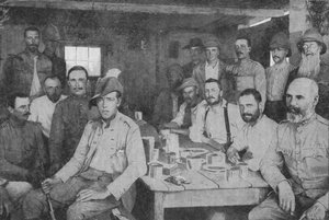 Rohanás a Modder folyó mellett: A 3. gránátos gárda tiszti rendetlensége, 1902 alkotó: Unbekannt