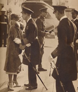 A világ körüli turné kezdete, 1927. január 6., 1937 alkotó: Unbekannt