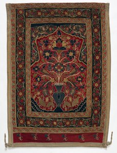 Királyi kerek sátor Muhammad Shah falpanellel egy B panellel, 1834-1848. alkotó: Unbekannt