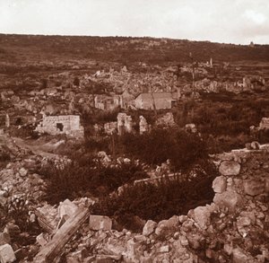 Romok, Anizy-le-Château, Észak-Franciaország, 1914-c1918 alkotó: Unbekannt
