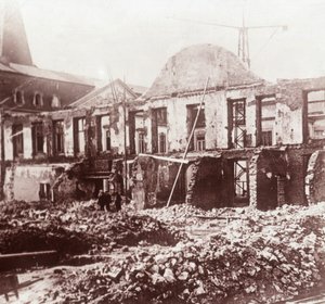 Romok, Louvain, Belgium, 1914-c1918 alkotó: Unbekannt