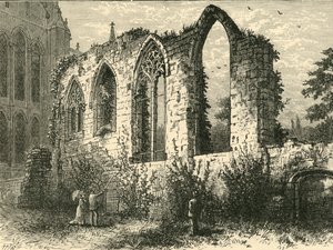 A Vendégterem romjai, 1898. alkotó: Unbekannt