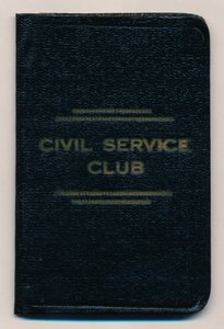 A Közszolgálati Klub szabályzata, c1953 alkotó: Unbekannt