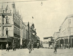 Rundle Street, Adelaide, 1901. alkotó: Unbekannt