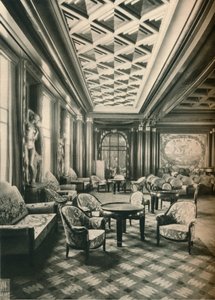 S. S Ile de France, Grand Salon, 1927 alkotó: Unbekannt
