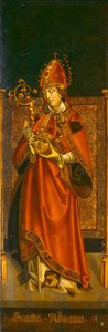 Mainzi Szent Albán, c. 15001525. alkotó: Unbekannt