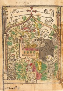 Saint Alto, Szent Bridget és a Mariamunster alapítói, c. 1500. alkotó: Unbekannt