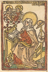 Szent Bridget, c. 14801500. alkotó: Unbekannt